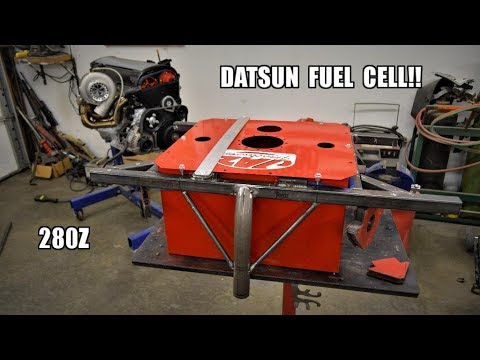 Building the 1JZ Datsun Fuel Cell / Cage