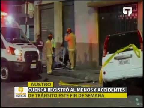 Cuenca registró al menos 6 accidentes de tránsito este fin de semana