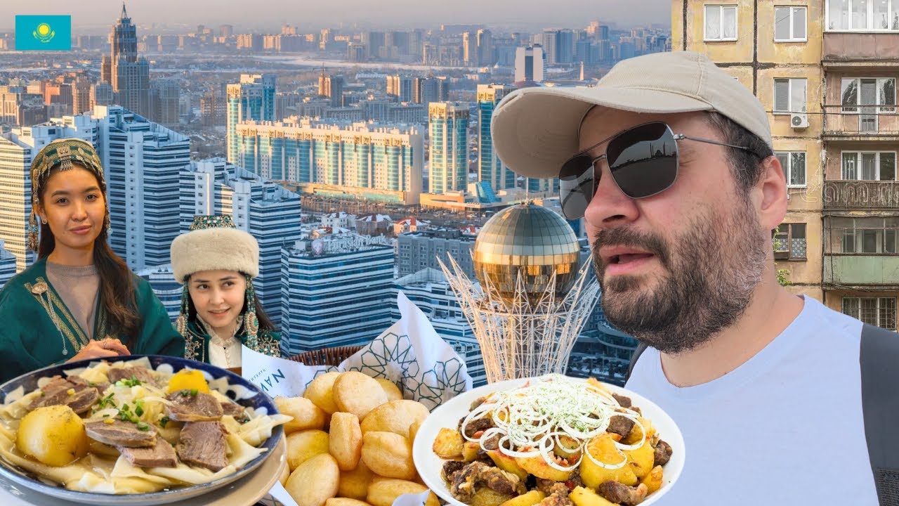 KAZAKHSTAN: MANCARE NOMADA, CARNE si LAPTE DE CAL! ASTANA: CEA MAI PLICTISITOARE CAPITALA?