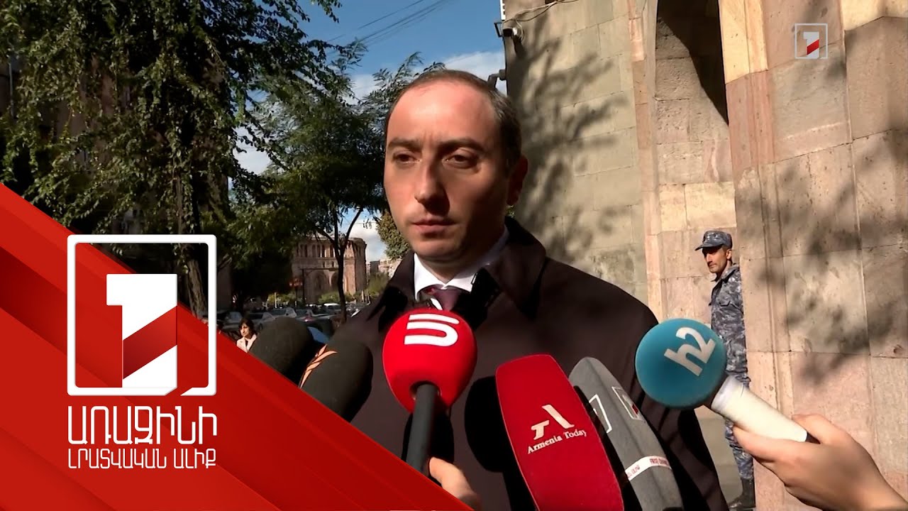 Ռոբերտ Խաչատրյանի ճեպազրույցը