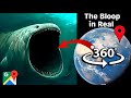 360 VR I Found Scary Sea Monster Bloop On Google Maps And Google Earth