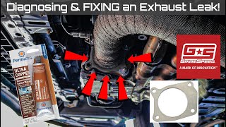 DIAGNOSING & FIXING an Exhaust Leak - Subaru WRX 15+