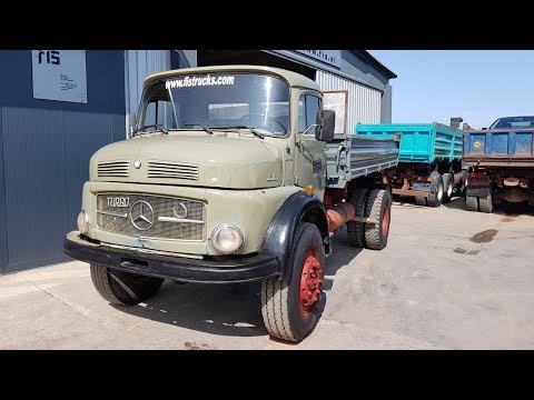 TRUCK MERCEDES-BENZ 1519 4X4 TIPPER FIŠ TRUCKS & MACHINERY SLOVENIA