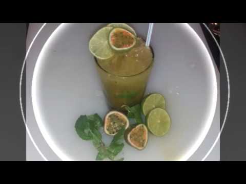 Passion fruits mojito. How to make passionfruits mojito