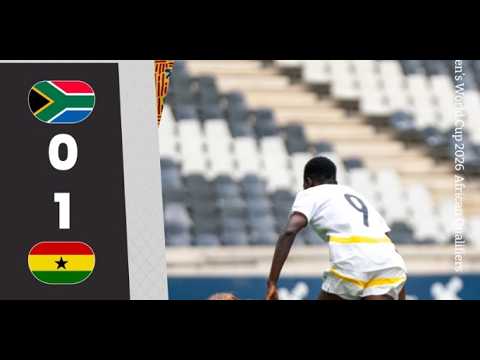 GHANA VS SOUTH AFRICA(1-0)- BLACK PRINCESSES COACH REACTS TO WIN & HIGHLIGHTS