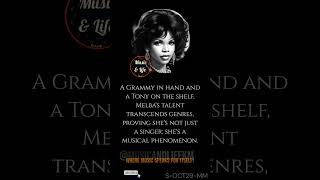 MELBA MOORE OCT29 I #Grammywinner ✨#TonyAwards 👍