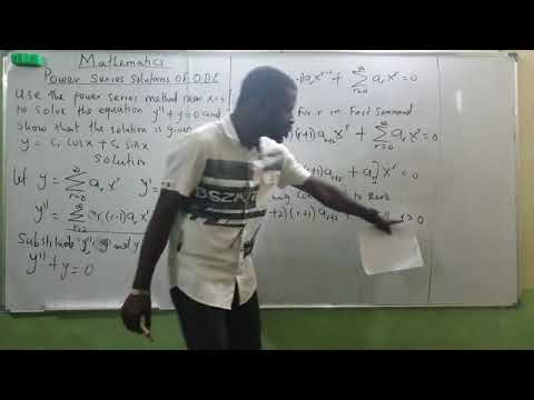 Power Series Solutions of ODE