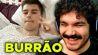 A PEGADINHA QUE QUASE MANDOU UM MALUCO DE F (REACT)