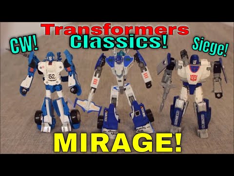 Transformers Classics Mirage Ranked with Siege and Combiner Wars  - GotBot True Review NUMBER 617