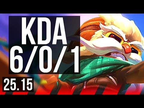 CORKI vs FIORA (TOP) | 6/0/1, Dominating | KR Challenger | 25.15