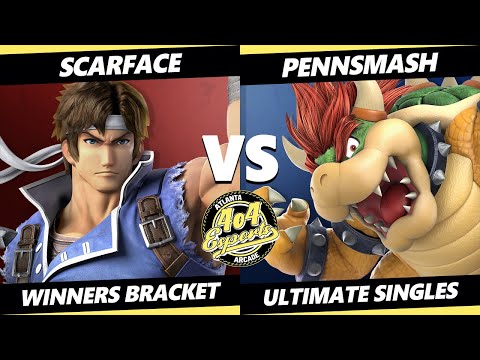 4o4 Smash Night 54 - Scarface (Sonic, Richter) Vs. PennSmash (Bowser) SSBU Ultimate Tournament