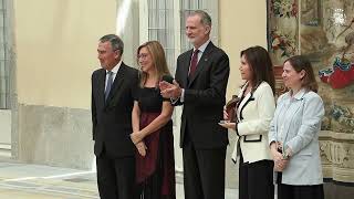 Su Majestad el Rey entrega el Premio Enrique V. Iglesias al Desarrollo del Espacio Empresarial Iberoamericano, en su décima edición, a la familia Luks