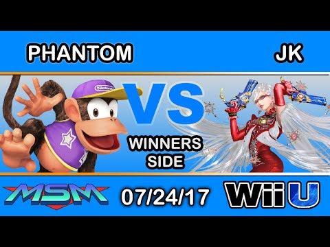MSM 106 - Phantom (Diddy Kong) Vs. Yatta | JK (Bayonetta) Winners Side