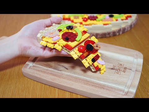 레고로 만든 피자 / LEGO PIZZA - 스톱모션 요리 ASMR