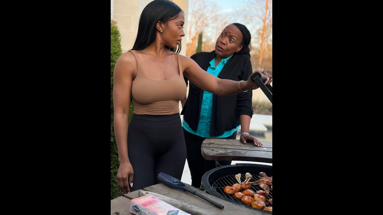 When Ms. Gladys tells Domini she saw Mike with another woman last night!