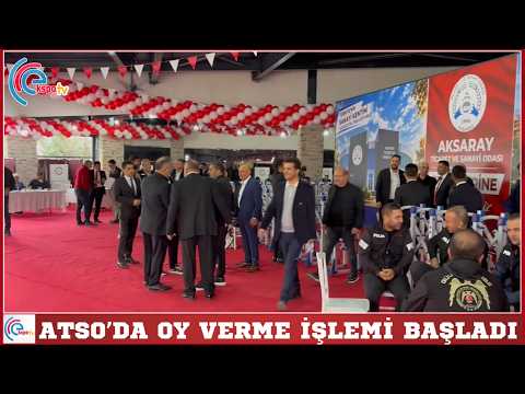 ATSO’da oy verme işlemi başladı