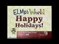 PBS Kids Promo Elmo S World Happy Holidays 2004 WFWA TV