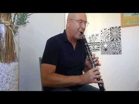 M. MANGANI, SUITE para Clarinete solo: II- ENTRATA