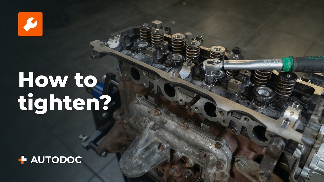 How to tighten cylinder head bolts