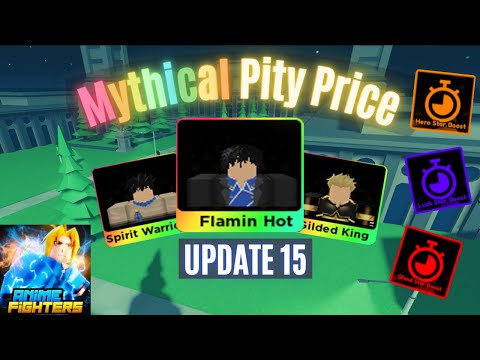 Mythical Pity Anime Fighters Simulator Update 15