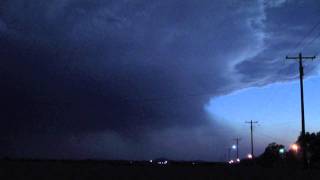 preview picture of video '6/16/11 - TimeLapse of storm in Western Comanche County'