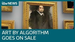 AI artwork to be put up for auction at Christie