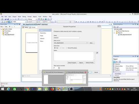 SQLServer Reporting Services  Part 1 - Creating  a simple Report