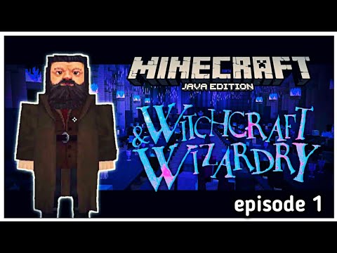 Ready for magic school !! witchcraft & wizzardy | Minecraft harry potter RPG map | episode #1