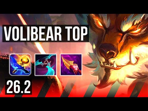 VOLIBEAR vs IRELIA (TOP) | Good KDA: 18/1/7, 40K damage | EUNE Challenger | 26.2