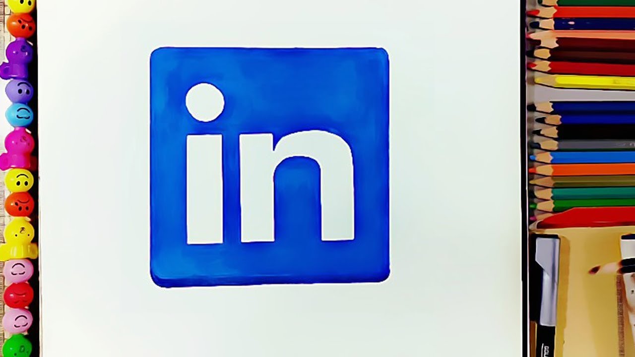 How to Draw the LinkedIn Logo | Social Networking Service