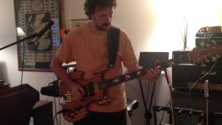 The Riff King- my Alembic custom 8 string bass guitar Demonstration