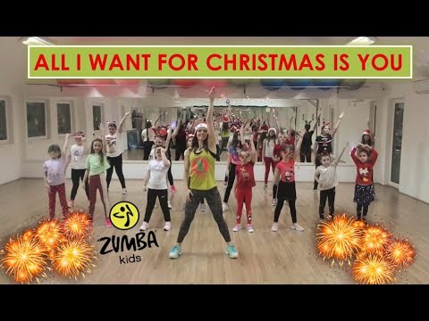 🎄 "ALL I WANT FOR CHRISTMAS IS YOU" 🎄 ZUMBA KIDS CHOREOGRAPHY 🎄