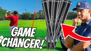 I Gave Bryson's JUMBOMAX Grips To A MID HANDICAPPER - HUGE RESULTS!