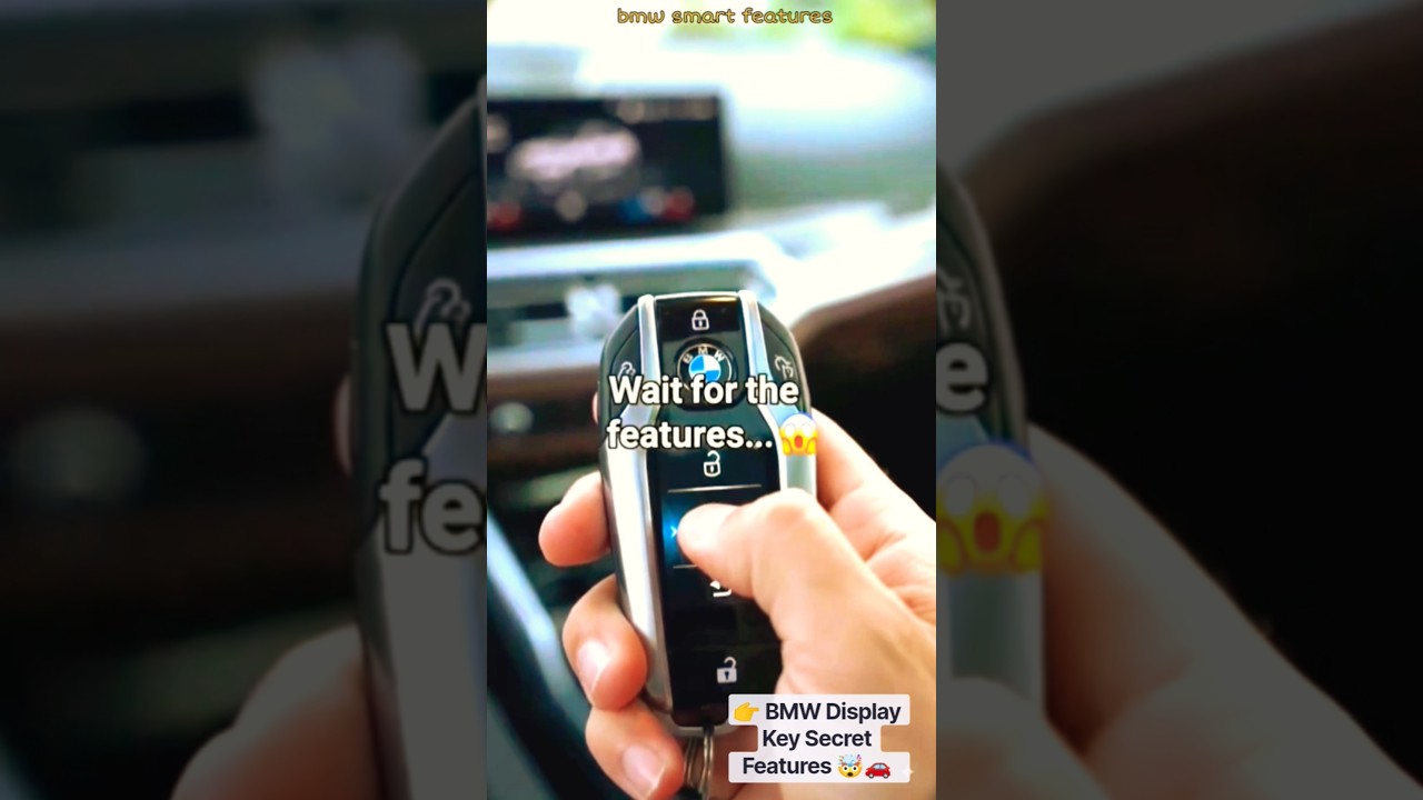 ​👉 BMW Display Key Secret Features 🤯🚗 shorts #bmw display key #features #trending #viral
