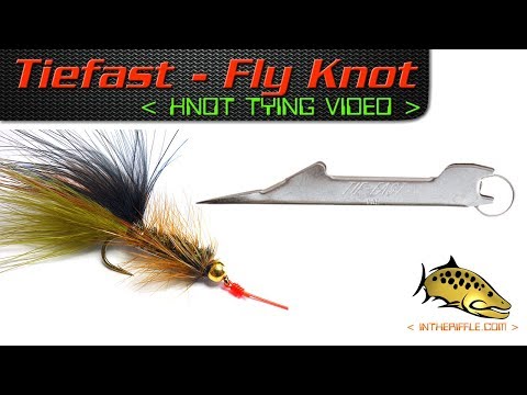 Tie-Fast Fishing Knot Tool -  Best Tool To Easily Tie On Fishing Lures & Flies