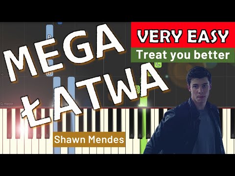 🎹 Treat you better - Piano Tutorial (VERY EASY) 🎵 SHEET MUSIC 🎼