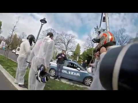 How to make a fixed gear pit-stop in 45 seconds and finally get arrested by the police - DAFNEFIXED