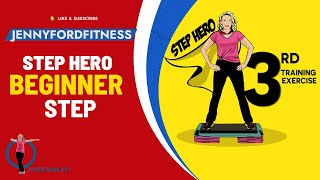 Step Hero 3 of 6 | How to do Step Aerobics | Learn to Step Program Beginner | At-Home Workout System