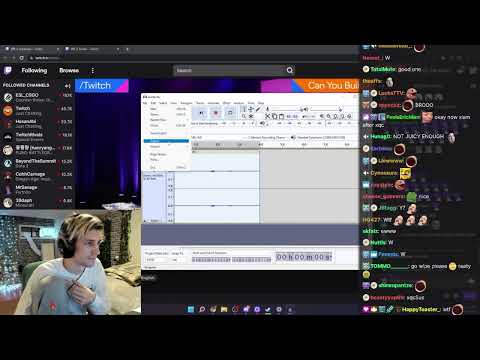 XQC's FUNNY First Sample in FL Studio!