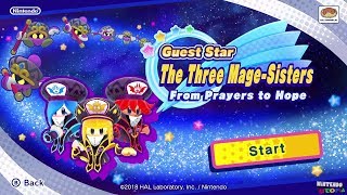 Guest Star Mode: Three Mage-Sisters | Kirby Star Allies ᴴᴰ