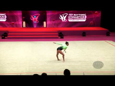 AGHAMIROVA Zohra (AZE) - 2021 Rhythmic Worlds, Kitakyushu (JPN) - Qualifications Clubs