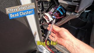 2018 Chevy Silverado - Intermittent Blank Dashboard!