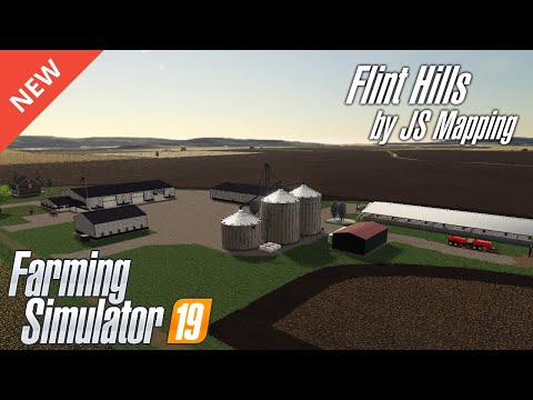 Hog farming with Precision Farming DLC on Flint Hills by JS Mapping - EP1
