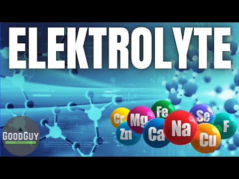 Die 5wichtigsten Elektrolyte und ihre essentiellen Aufgaben!Kalium Kalzium NatriumChlorid Magnesium