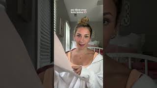 I found my FIRST ever love letter💌🥺 #shorts