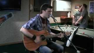 Frank Palangi - 3 Doors Down - Kryptonite cover 10-5-12 Live solo acoustic show 720p HD