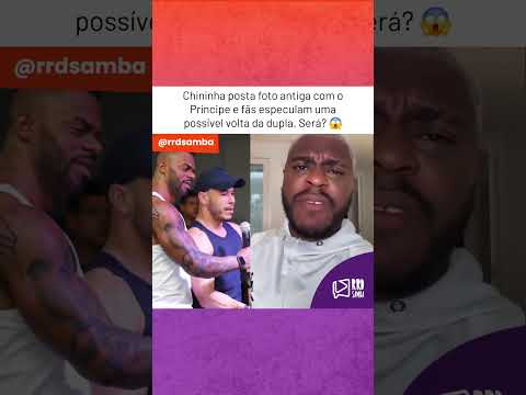 Chininha posta foto antiga com o Príncipe e fãs especulam uma possível volta da dupla! 😱 #shorts
