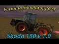 Skoda 180 для Farming Simulator 2015 видео 1