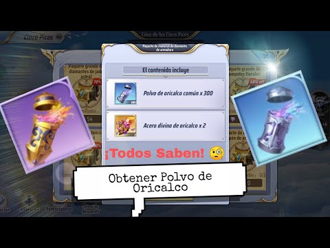 ¡Todos Saben! 🧐 Polvos de Oricalco para Reparar Armaduras - Saint Seiya Awakening