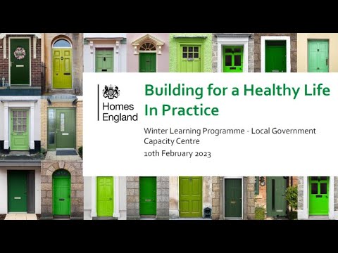 Building for a Healthy Life  Practical Implementation - Winter Learning Programme 2023